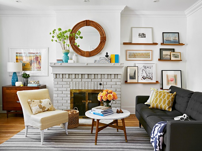 Best Paint Colours For Your Home’s Fireplace