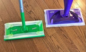 Are Swiffer Sweeper Wet Mops safe to use on laminate floors